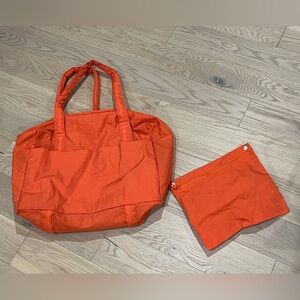BAGGU Cloud Carry-On Bag / Color:  Nasturtium